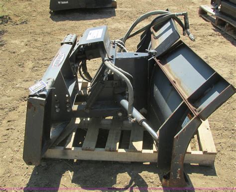 skid steer plow used|60 skid steer snow plow.